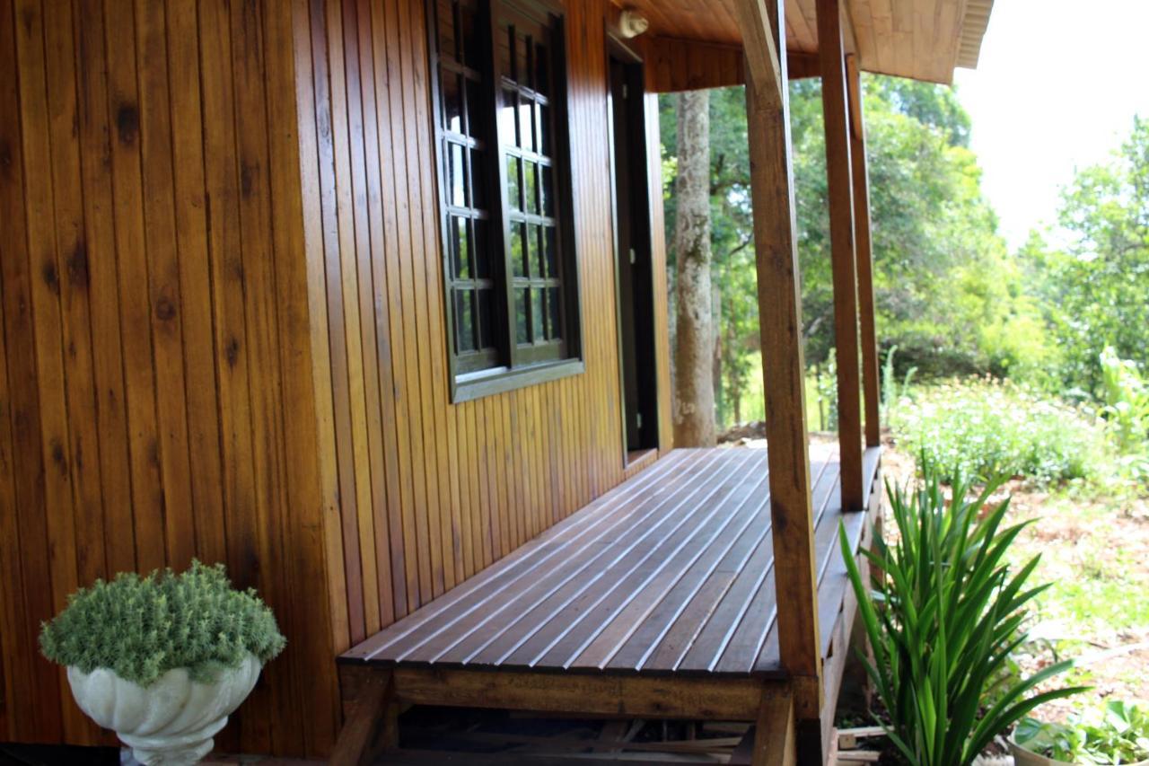 Cabana Na Serra Gaucha! Picada Café Esterno foto