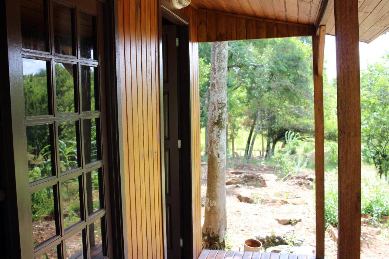 Cabana Na Serra Gaucha! Picada Café Esterno foto